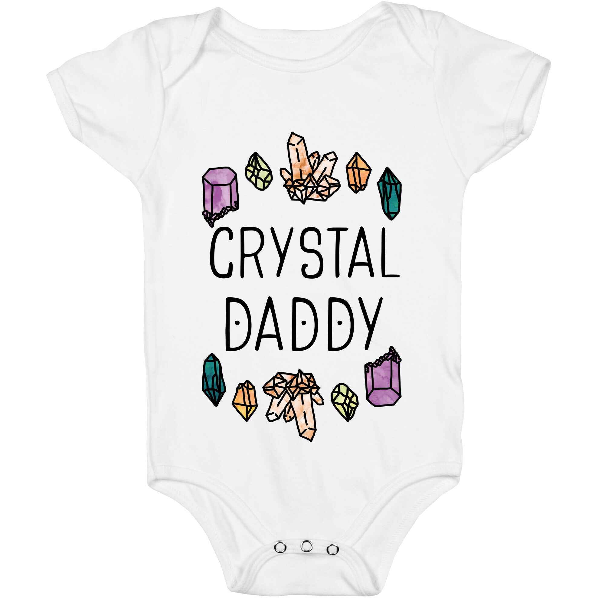 Crystal Daddy Baby One Piece